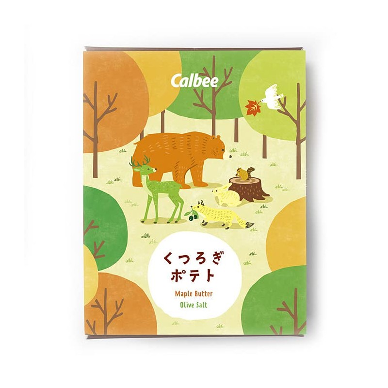 Calbee Relaxing Potatoes, 6 Bags