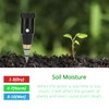 Soil PH Meter, Portable Electronic Moisture Sensor 3~8 PH Instrument