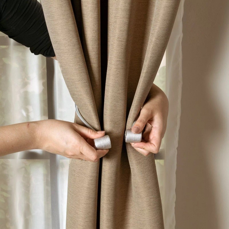 Vianney Set De 2 Sujetadores Con Iman Para Cortinas