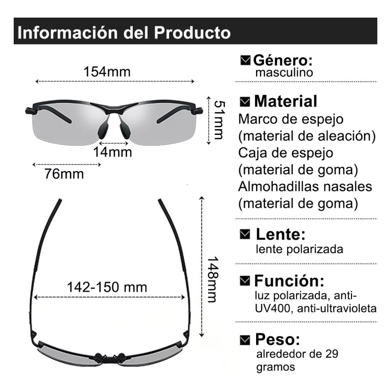 Gomia Gafas De Sol Que Cambian De Color Para Conducir