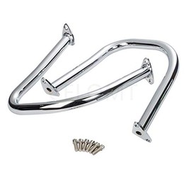 Rear Highway Bars Saddlebag Crash Bars Engine Guards Fit Indian Chief Vintage Chieftain 2014-2025 Dark Horse Springfield 2016-2025 Roadmaster 2015-2025 (Chrome)