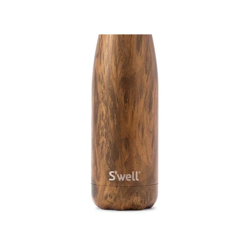 S'well 17oz Swell Teakwood Water Bottle New