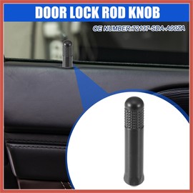 ACROPIX 2pcs No.72137-SDA-A00ZA Door Lock Rod Knob Door Locking Pin Pull Button Black for Honda Accord 2003-2007 for Honda Odyssey Touring 2005-2010 Car Parts