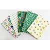 Fat Quarter Fabric Bundle - Pretty Green Spring Floral Mix