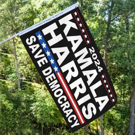 3x5 Kamala Harris 2024 Flag Presidential Election Kamala Harris Flag For President Double Sided 3 Layers Kamala Harris For The People Flag Sewing 4 rows of thread with Durable Canvas Header