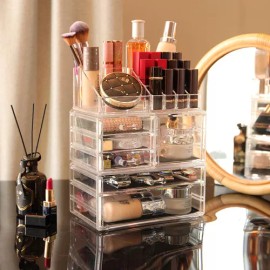 Cq Acrylic Estuche De Maquillaje Cq Acrylic