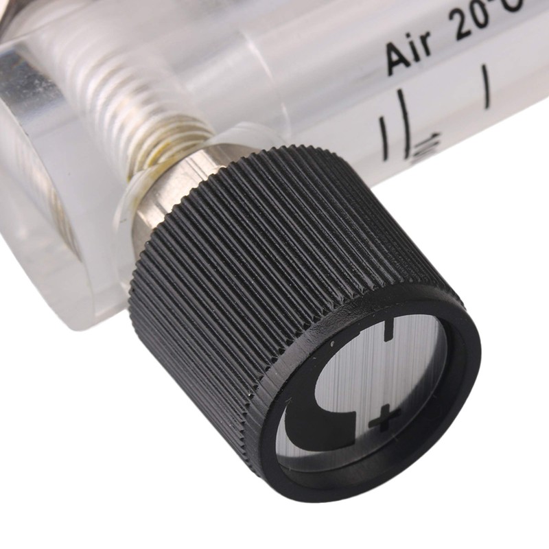 CNBTR 2 Pieces LZM-6 Flow Meter 100-1000ml/min for Oxygen Gas