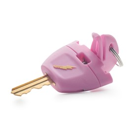 Peace Keyper 2.0 Ergonomic Multi-Grip Safety Keychain - House Key Self-Defense Tool, Personal Protection Accessory, Waterproof, Travel-Safe, Protects Hands from Injury (Pink)