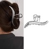 HAPVITAL Hair Claw Hair Clip, Office, Simple, Hair Accessory, Hair