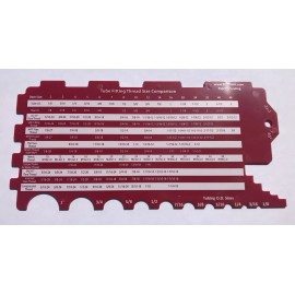 StainlessTown Pipe & Tubing & Hose Sizing Gauge