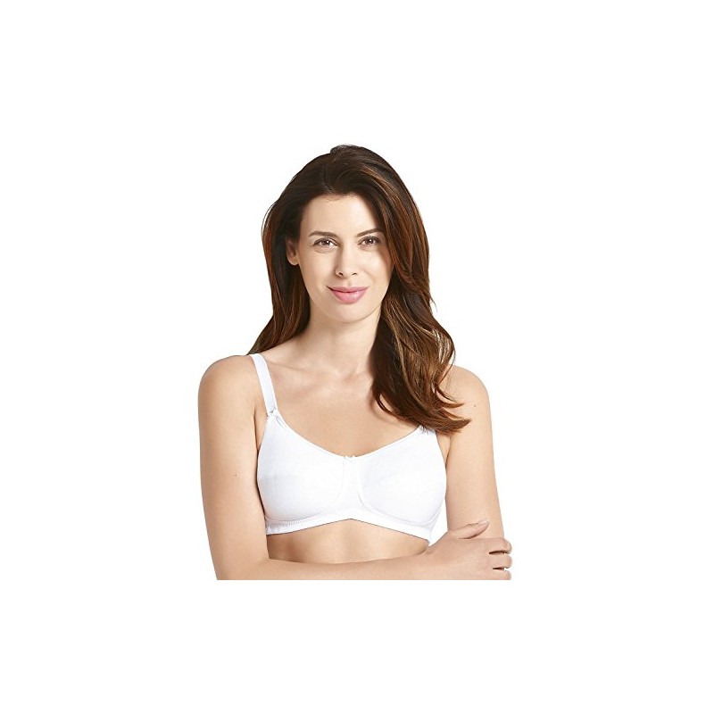 Anita Care Allie Women`s Cotton Mastectomy Bra, ANI-5301X, 34D, white