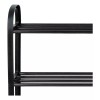 Home Zapatera 4 Niveles Negro Repisa Organizador