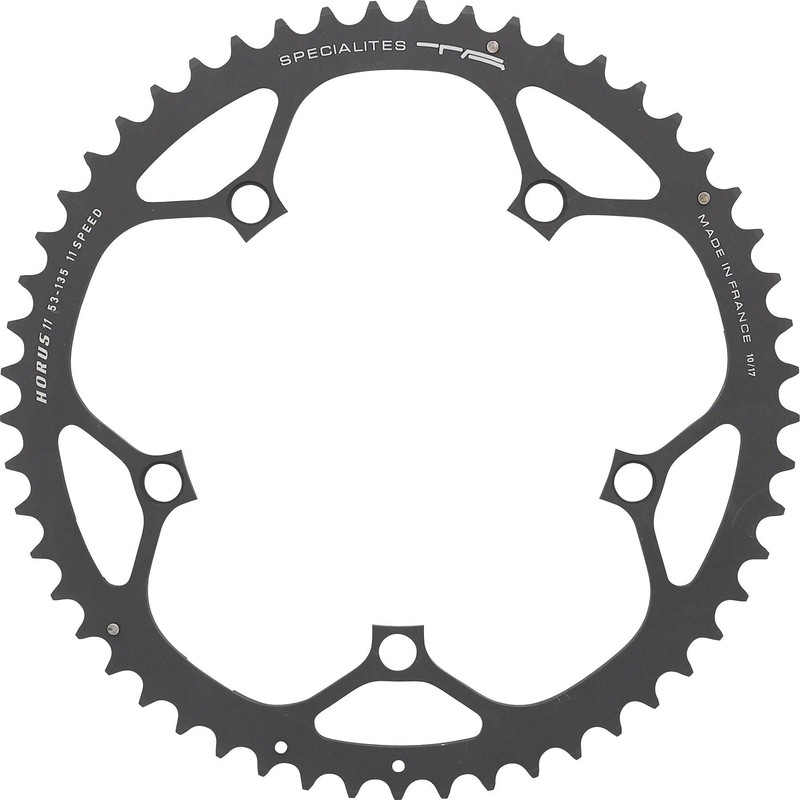 Spécialités TA Horus Campagnolo 11 Speed 135PCD Chainring, Black, 50T