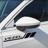 Vezel Fender Emblem Door Sticker Body Rear Side Glass Side