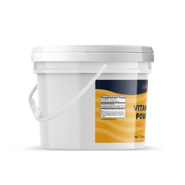 Vitamin C Powder, 1 Gallon Bucket, Ascorbic Acid, Supplement