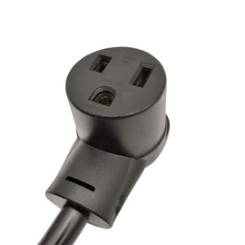 Parkworld Welder Adapter Cord 4-Prong Generator 30A Locking Plug NEMA L14-30P to 6-50R 50 AMP Industrial Female (1FT)