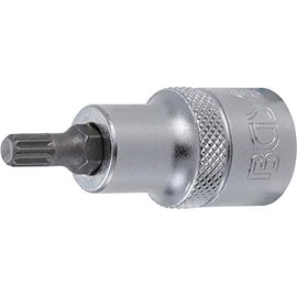 BGS 4351 | Bit Socket | 12.5 mm (1/2") Drive | Spline (for XZN) M6