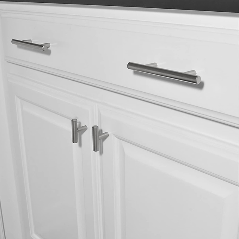 homdiy 20Pack Cabinet Knobs Brushed Nickel Drawer Knobs Cabinet Door