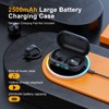 Wireless Earbuds Bluetooth Headphones 130Hrs Playtime with 2500mAh Wireless Charging