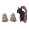 3 Pcs Gopher Ornaments Resin Simulation Animal Cat Gopher Garden