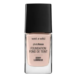 💄✨ Wet n Wild Photo Focus Dewy Foundation 28ml | Medium Coverage Hydrating Foundation with Radiant Finish for All Skin Types