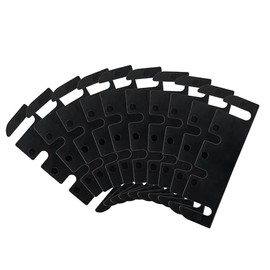 KS Hardware Door Hinge Shims (0.040 Inch Thickness, 4.5 Inch Hinge Shims) - 10 Pack