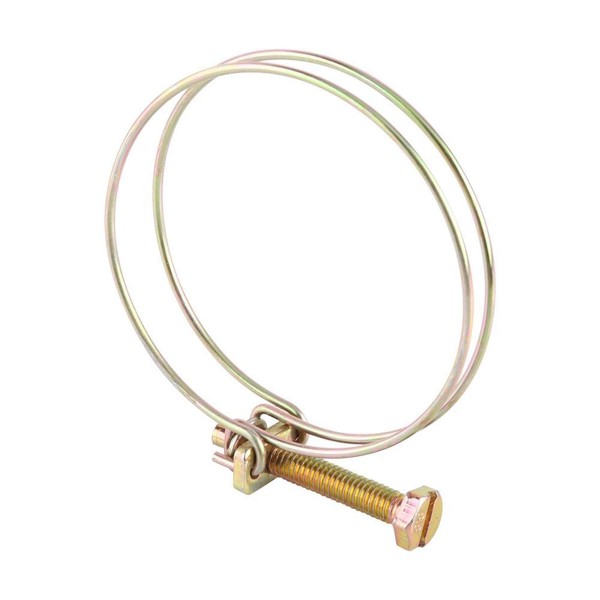 Hose Clamps Pack of 10 Adjustable Double Wire Water Hose