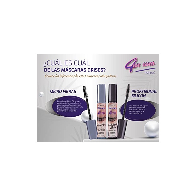 Prosa mascara de pestañas y separador de pestañas GlowMe Lab.