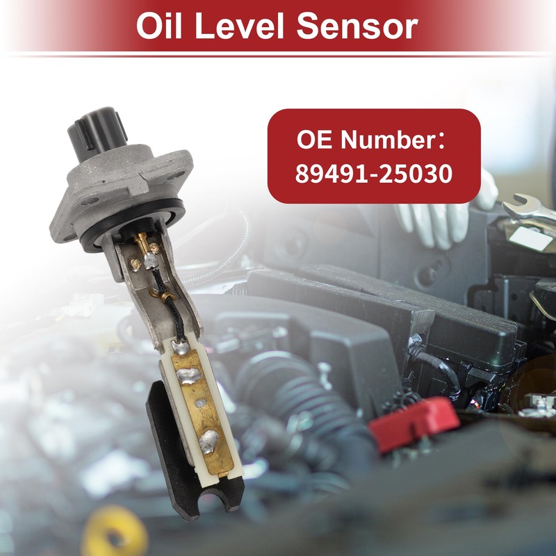 A ABSOPRO Ölstandsensor Ölstandsensor für Toyota Hiace 2TRFE 2006-2014 Nr.89491-25030