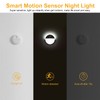 YUNLEX 4 Pack Stair Lights Indoor, 2.6" Small Stick on