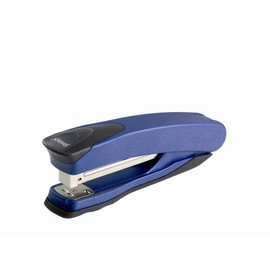 Rexel Taurus Full Strip Stapler, 25 Sheet Capacity, Metal Body, Blue and Black, 2100005