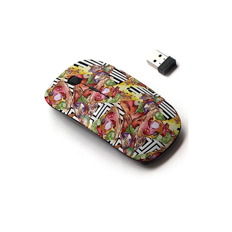 2.4G Wireless Mouse with Cute Pattern Design for All Laptops