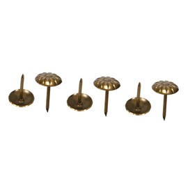 SEWACC 300 Piezas Clavo de Burbujas de crisantemo Decoración de Muebles sofá chinche latón Decorar Planchar