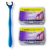 T.Smile Evolutionary Clean Dental Flossers, Kit of Long Handle(s) Plus