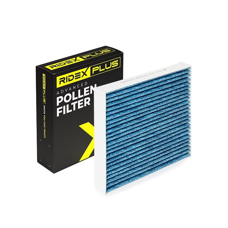 RIDEX PLUS 424I0600P Cabin Air Filter Pollen Filter Activated Carbon