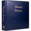 A4 Binder Family History (Blue)