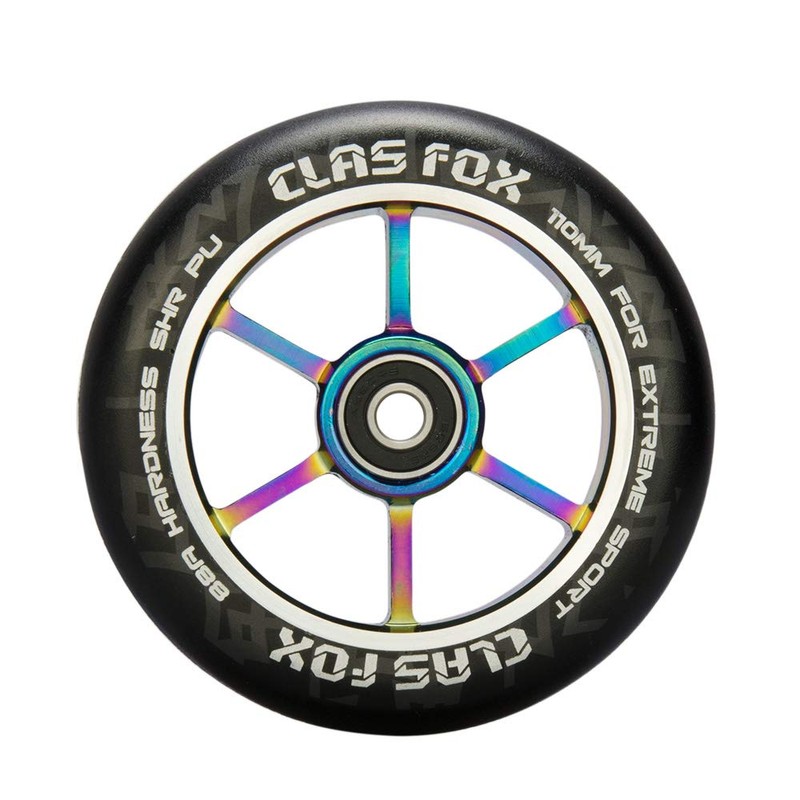 CLAS FOX 110mm One Pair Pro Stunt Scooter Wheels with