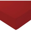 Super King Red 16"/40CM Extra Deep Fitted Sheet 14 Colours