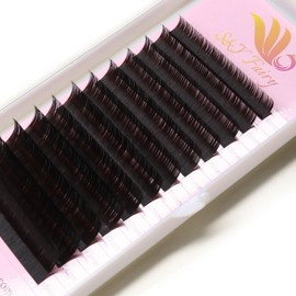 Pro Fairy Easy Fan Lash Extension Rapid Blooming Volume Lashes Self Fanning Eyelashes Extension 03 05 07 Mixed 8-15mm B/C/C+/D/D+ Curl For Beginners Soft Professional Lash Supplies (0.05-C+-Mix)