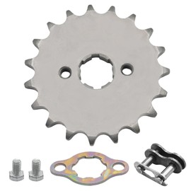 UOIENRT 428-19T 20mm Front Engine Sprocket, Fit for Many Chinese 50cc 90cc Pit Bikes and ATV Quad Buggy, Replacement for Hawk 250