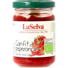 La Selva Organic Pepper Chili Confit - Hot Preparation (2 x 140 g)