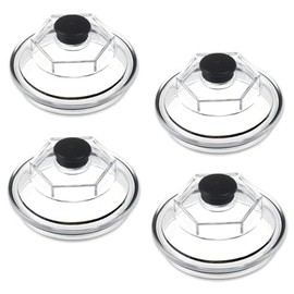 Replacement Oil Caps Trailer Cap Dust Caps 10KHD 12K&15K 4" Threads Trailer Axle 21-36 for Dexter Axle Parts (4 pack)