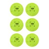 OZO Pickleball - Set of 6 Outdoor Balls 40 Holes