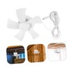 Outanaya Compact Hanging Fan with USB Plug High Wind Power