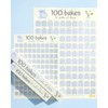 Crumbs by Collette 100 Bakes Scratch Off Poster - a