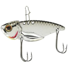 Evergreen Little Max TG Muscle Metal Vibration, 1/2 oz, 2.0 inches (5 cm), Chrome Shad #53