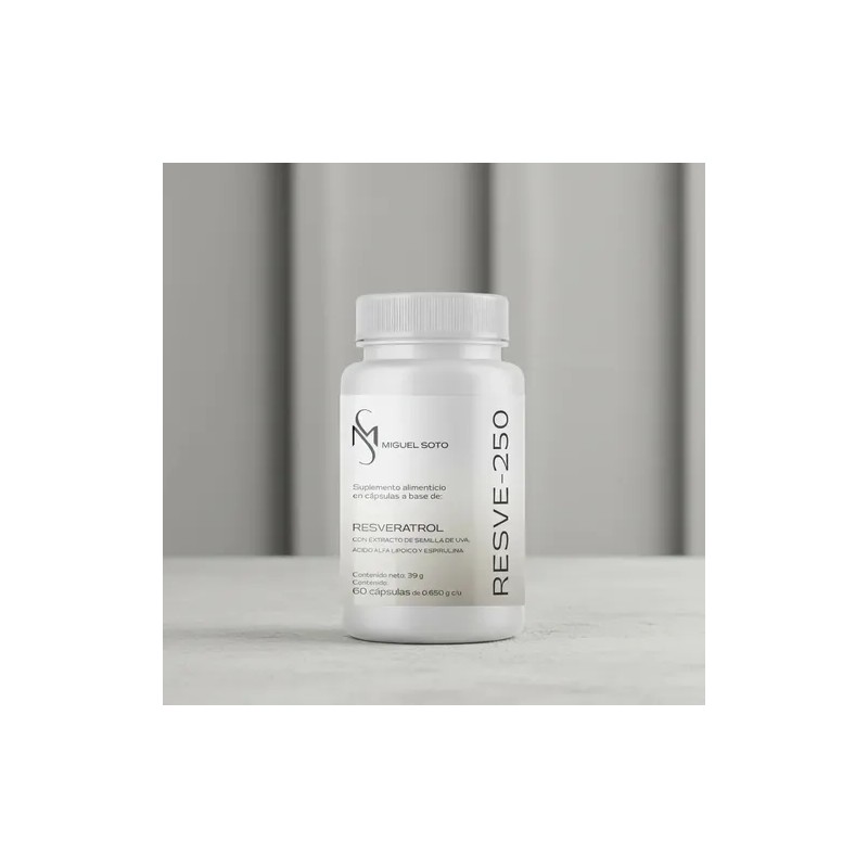 Resveratrol 500 Mg Cápsulas Con Semilla De Uva - Miguel