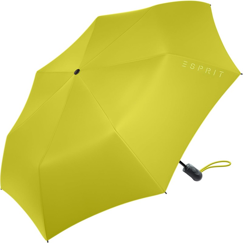 Esprit Easymatic Light Pocket Umbrella Open/Close Automatic FJ 2022, apfelgrün,