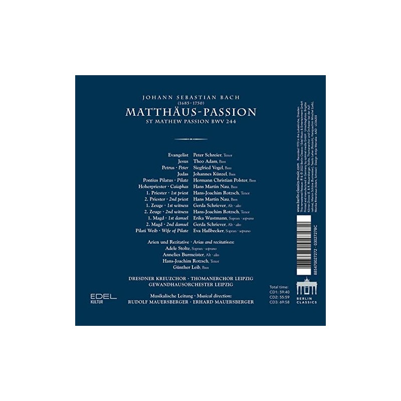 Bach: Matthäuspassion