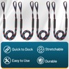 Ciweisah Boat Bungee Dock Lines Marine Mooring Rope Bungee Cord